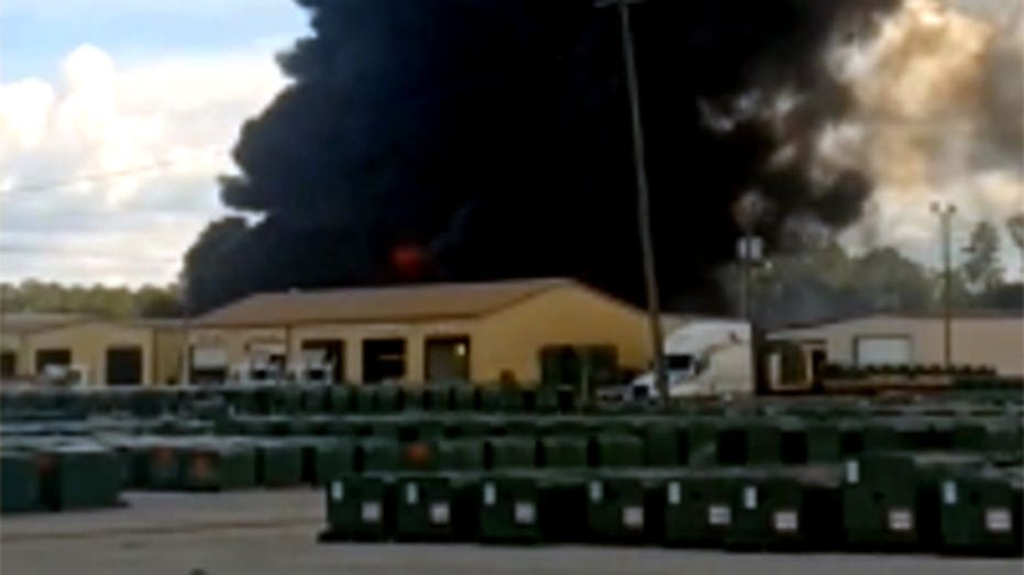 Massive chemical fire erupts at electrical transformer plant in Mississippi, forcing evacuation Massive chemical fire erupts at electrical transformer plant in Mississippi, forcing evacuation
